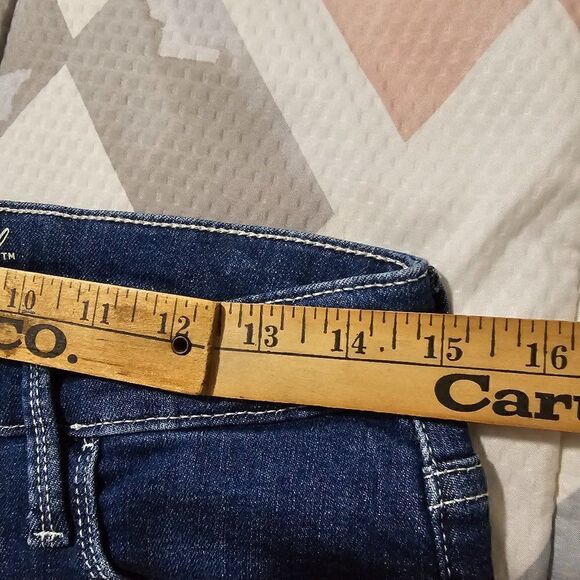 EUC UNIVERSAL THREAD HIGH RISE MIDI CUFFED SHORTS SIZE 8/29 WOMENS - Picture 10 of 15